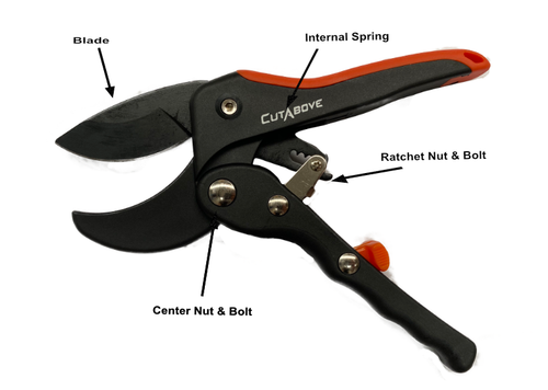 Ratchet Secateurs - Mini Pro - Spares