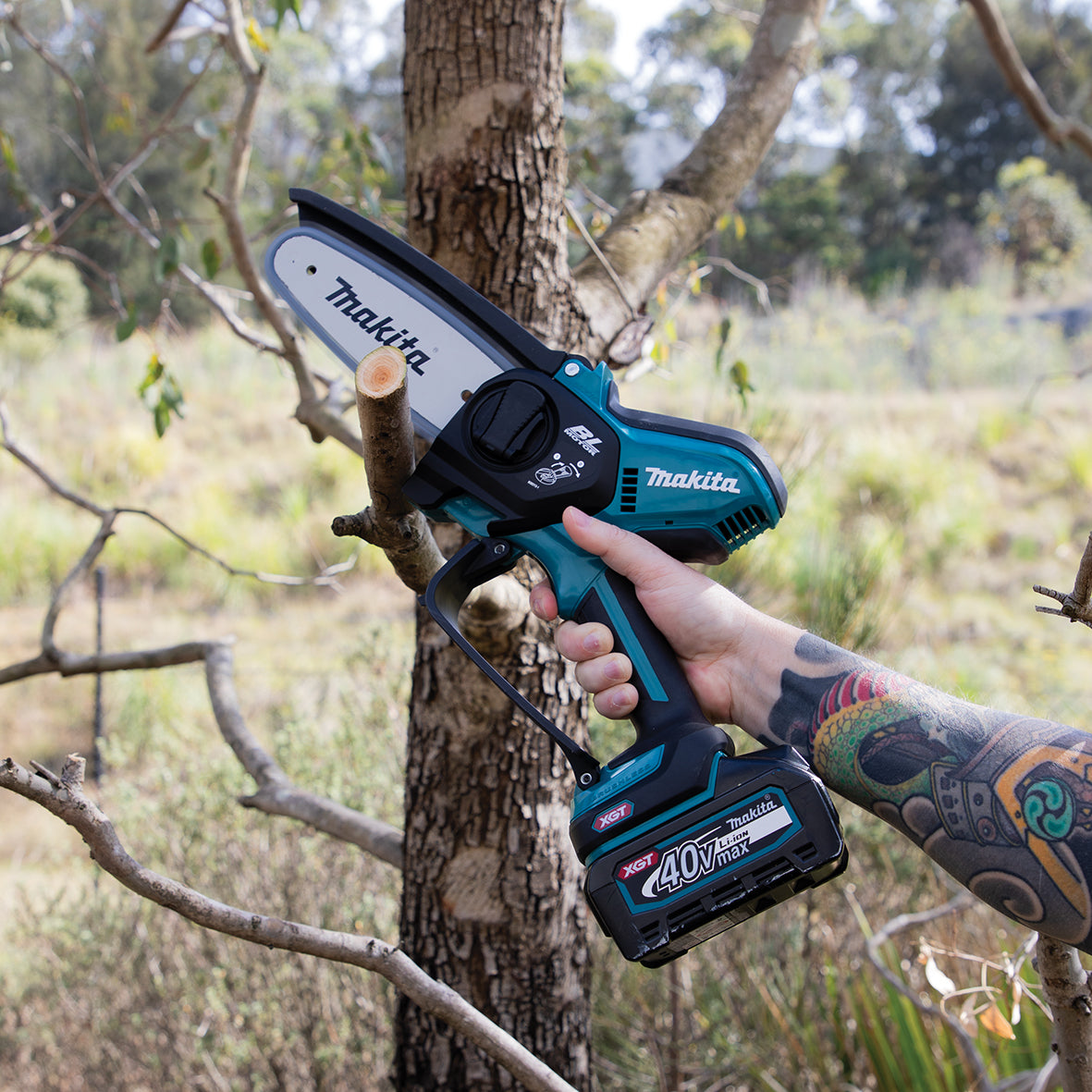Makita  XGT 40V Brushless Pruning Saw 150mm