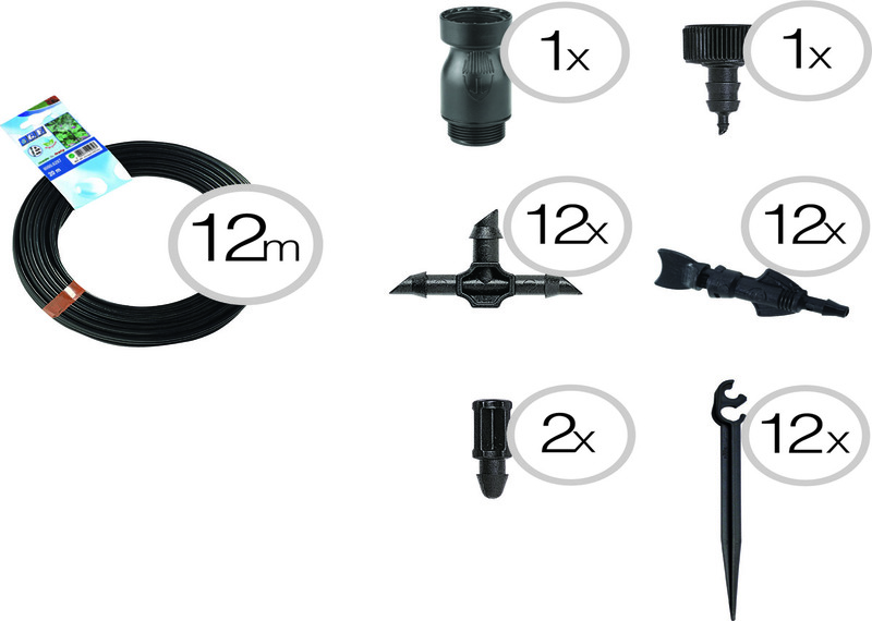 Drip Irrigation System – Mini 12 Kit